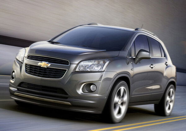 Chevrolet Trax: a Parigi il crossover del Cravattino