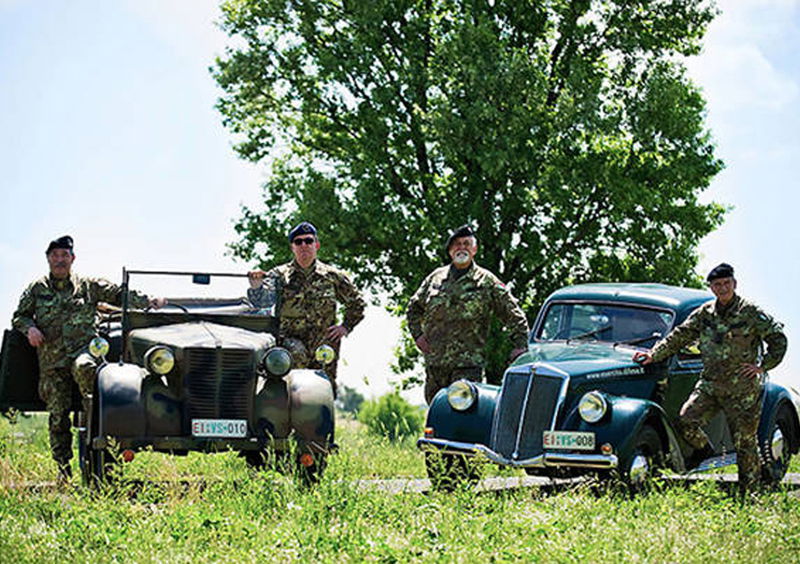 Mille Miglia 2012: al via due vetture storiche delle Forze Armate Italiane