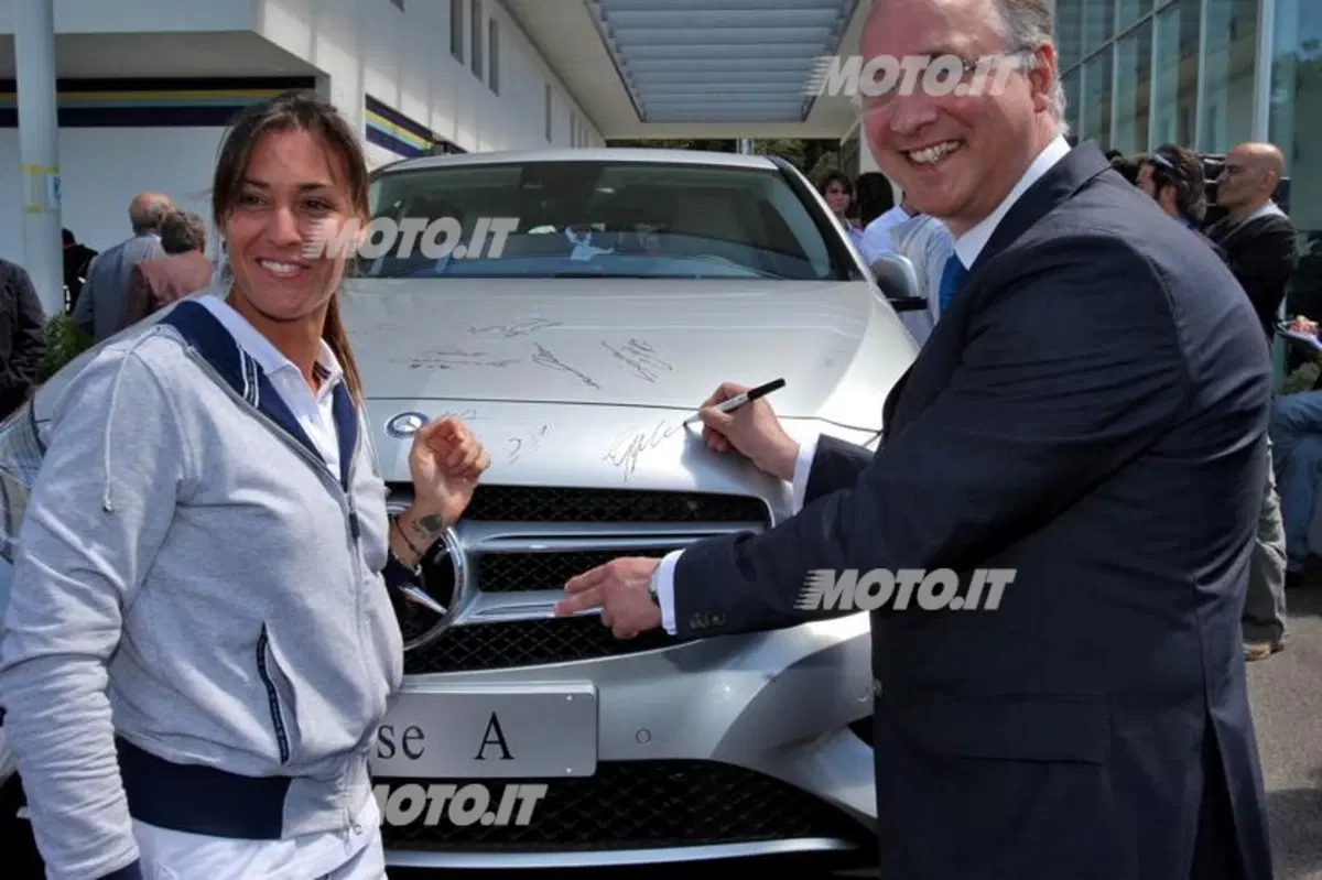 Mercedes-Benz Team: 10 atleti per il lancio della nuova Classe A (13)