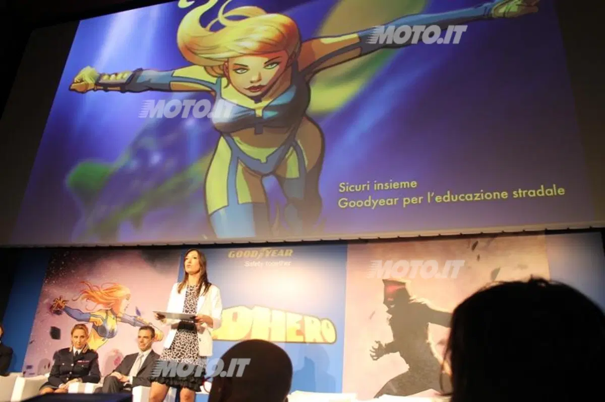 Goodyear per la sicurezza: torna l'eroina Goodhero (4)
