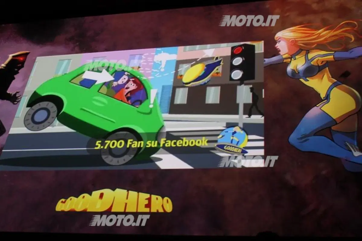 Goodyear per la sicurezza: torna l'eroina Goodhero (6)