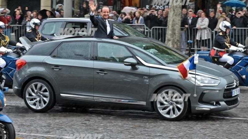 Citro&euml;n DS5 Hybrid4: la nuova vettura presidenziale di Hollande