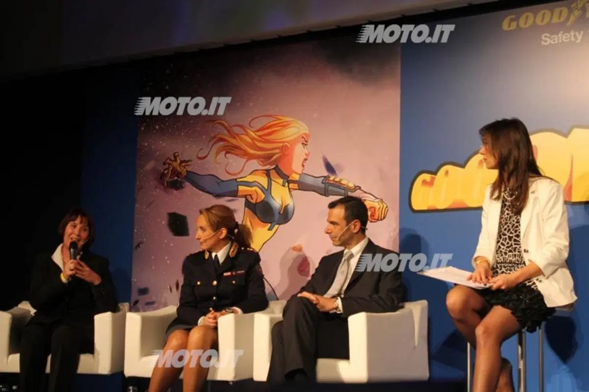  Goodyear: Luca Crepaccioli e Claudia Gerini ci parlano di sicurezza stradale (3)