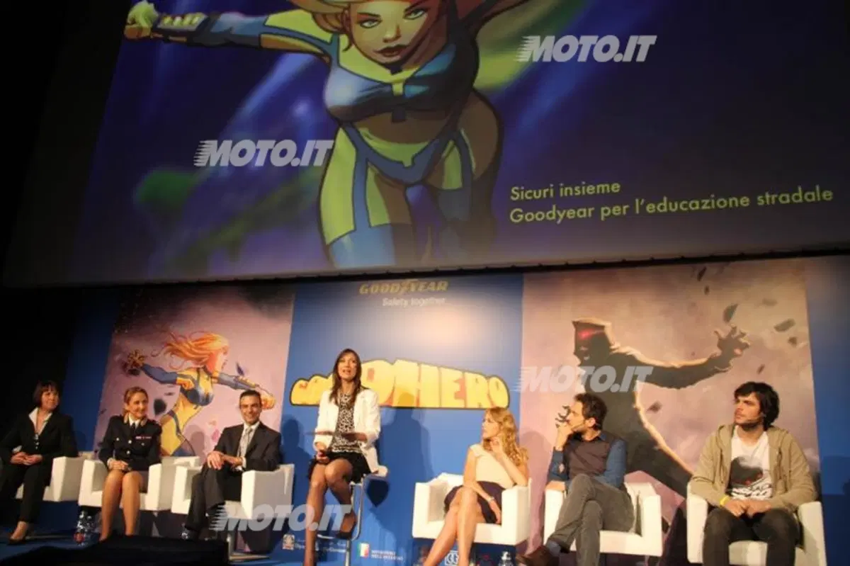  Goodyear: Luca Crepaccioli e Claudia Gerini ci parlano di sicurezza stradale (12)