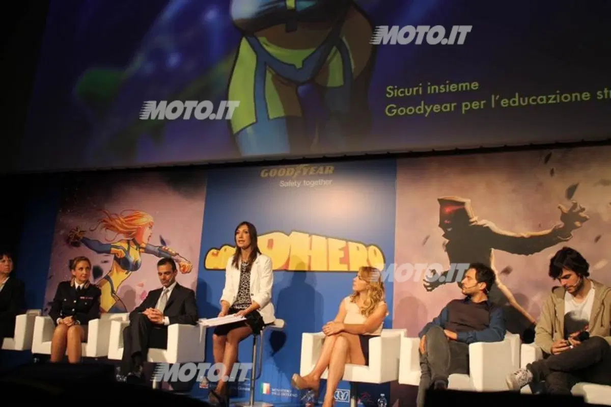  Goodyear: Luca Crepaccioli e Claudia Gerini ci parlano di sicurezza stradale (15)