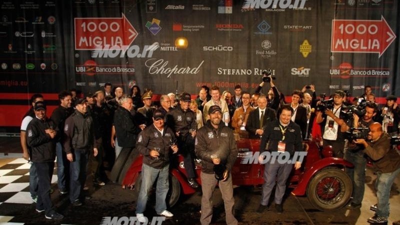 Mille Miglia 2012: vincono Scalise - Claramunt su Alfa Romeo 6C 1500