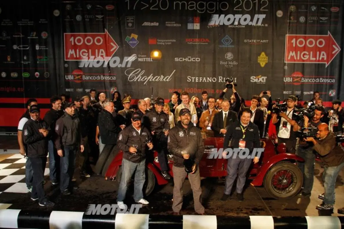 Mille Miglia 2012: vincono Scalise - Claramunt su Alfa Romeo 6C 1500
