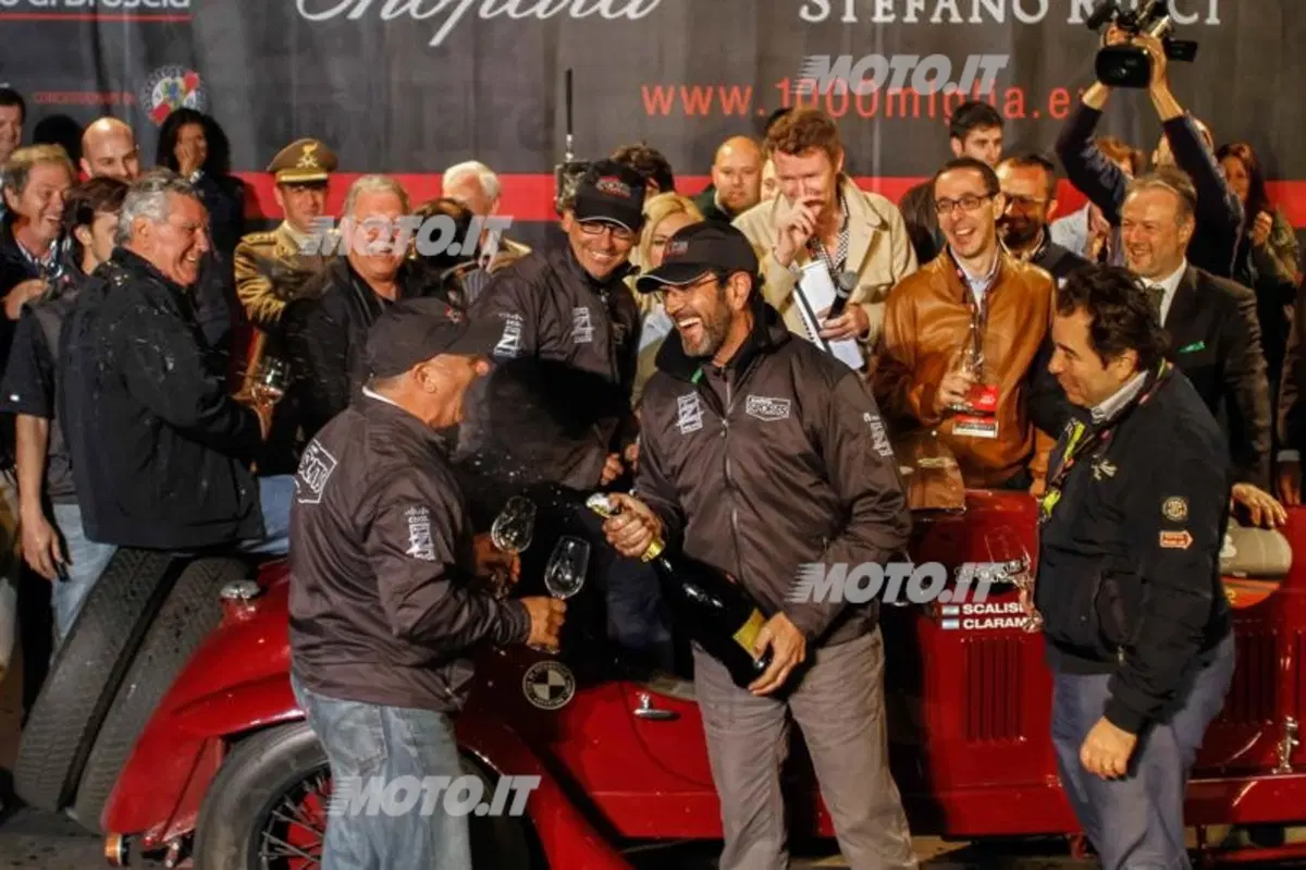 Mille Miglia 2012: vincono Scalise - Claramunt su Alfa Romeo 6C 1500 (2)