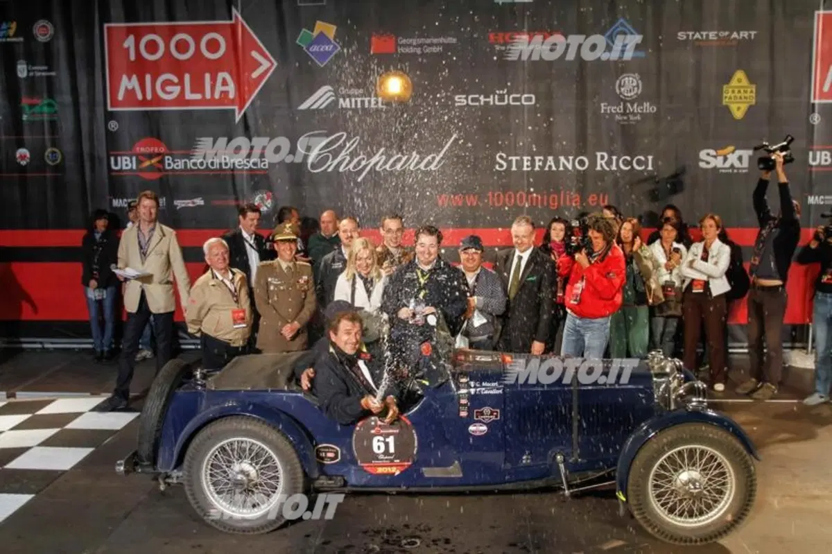 Mille Miglia 2012: vincono Scalise - Claramunt su Alfa Romeo 6C 1500 (4)