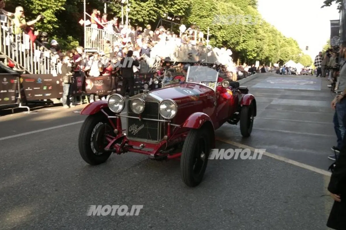 Mille Miglia 2012: vincono Scalise - Claramunt su Alfa Romeo 6C 1500 (10)