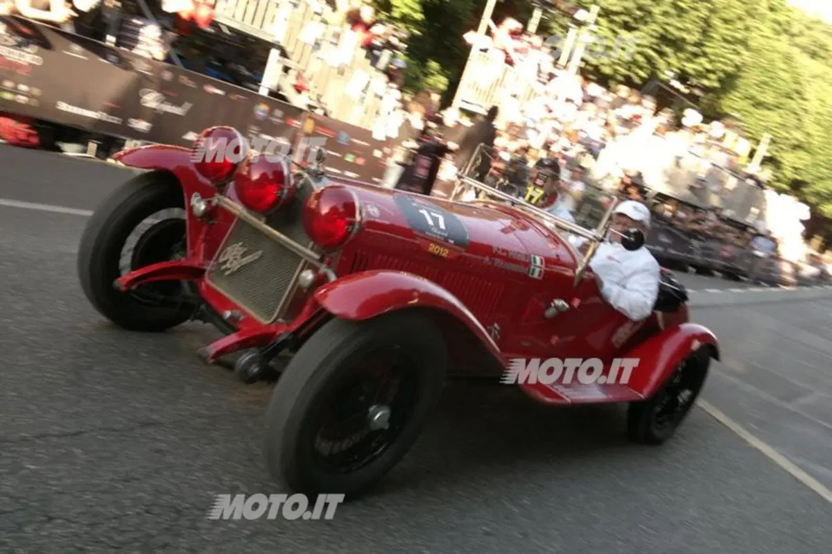 Mille Miglia 2012: vincono Scalise - Claramunt su Alfa Romeo 6C 1500 (12)