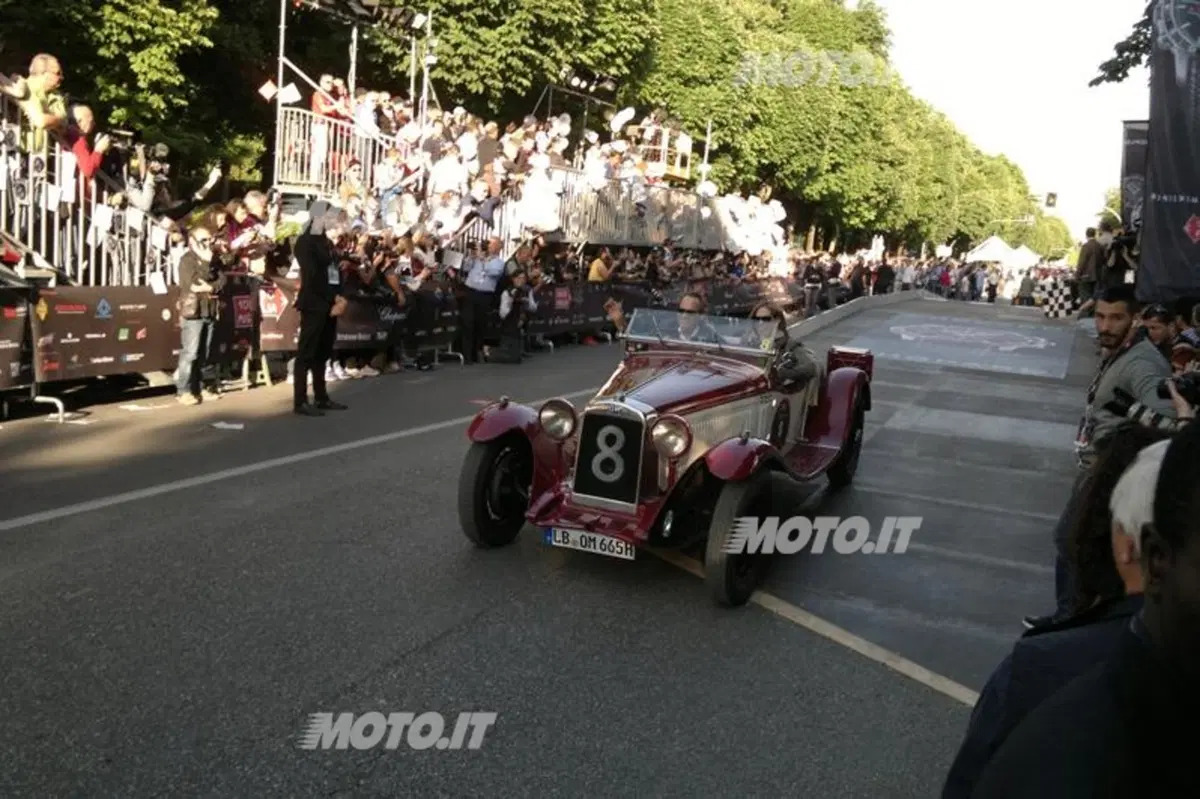 Mille Miglia 2012: vincono Scalise - Claramunt su Alfa Romeo 6C 1500 (14)