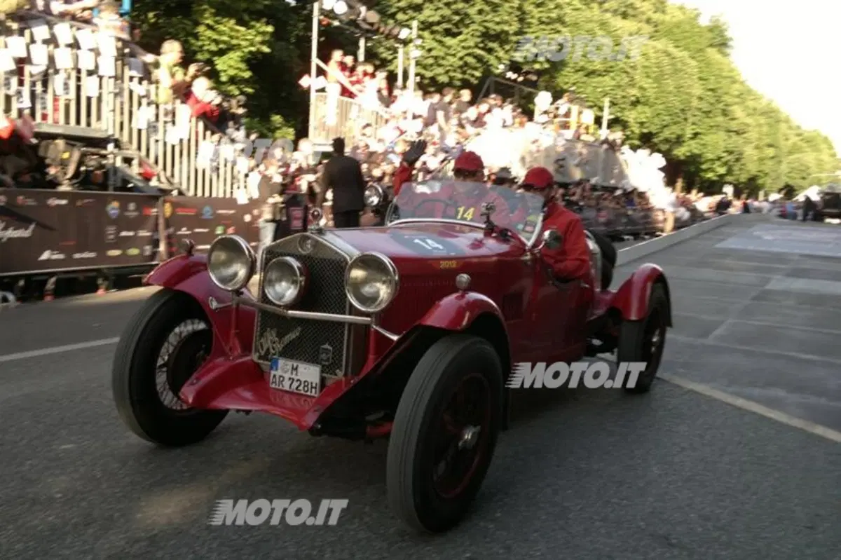 Mille Miglia 2012: vincono Scalise - Claramunt su Alfa Romeo 6C 1500 (19)