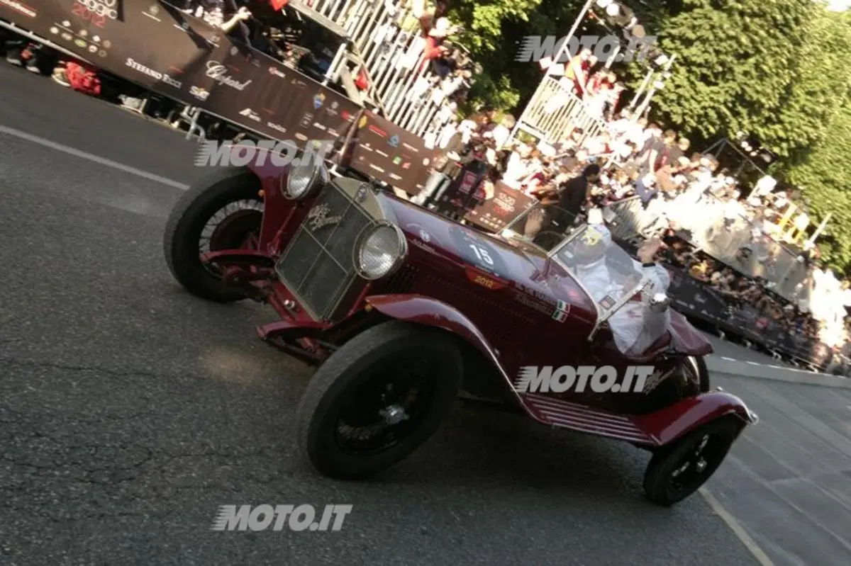 Mille Miglia 2012: vincono Scalise - Claramunt su Alfa Romeo 6C 1500 (22)