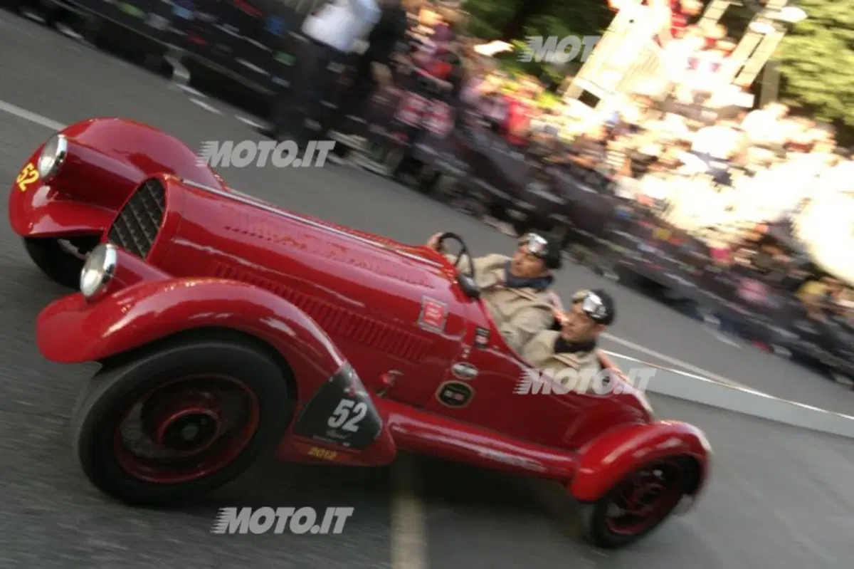 Mille Miglia 2012: vincono Scalise - Claramunt su Alfa Romeo 6C 1500 (44)