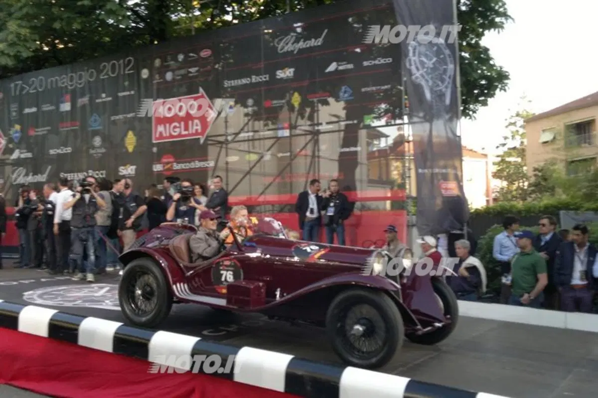 Mille Miglia 2012: vincono Scalise - Claramunt su Alfa Romeo 6C 1500 (61)