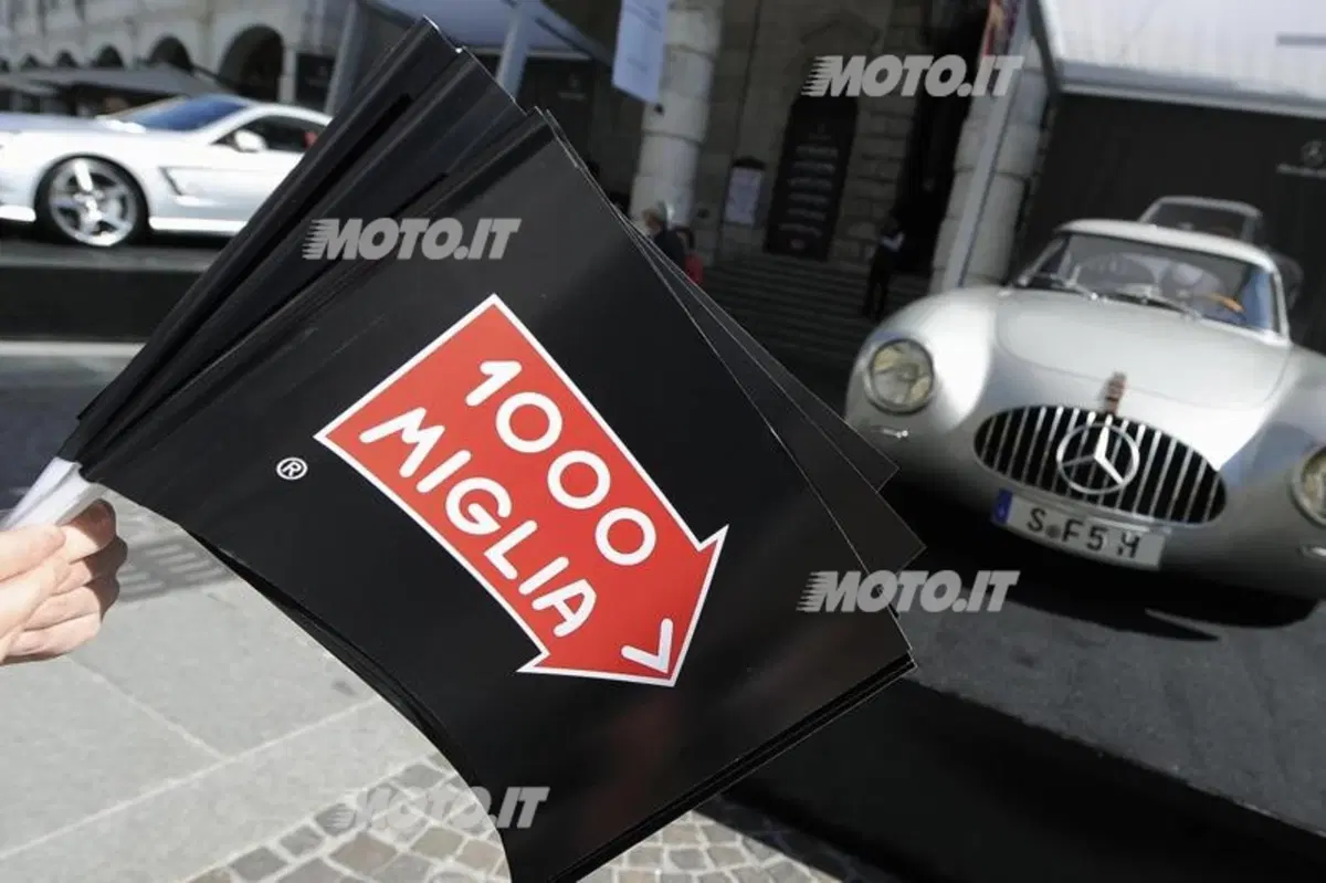 Mille Miglia 2012: un tuffo nell'heritage Mercedes-Benz