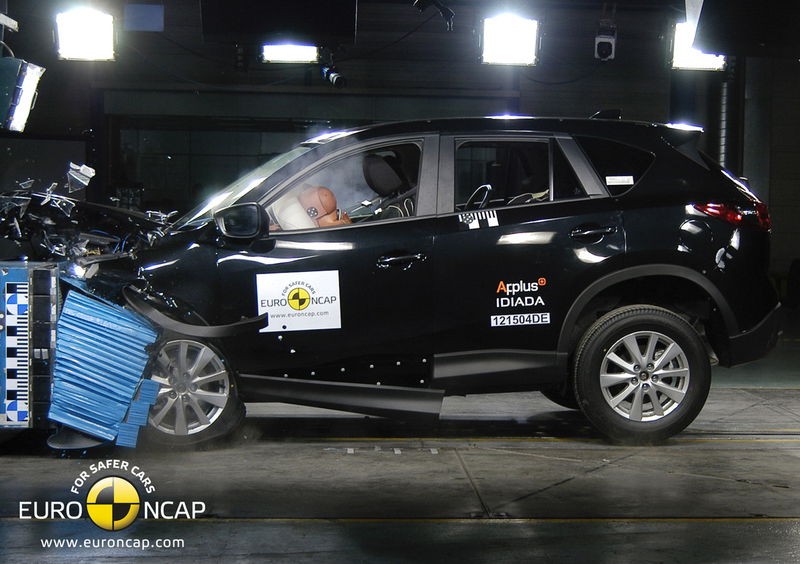 Mazda CX-5: si aggiudica le 5 stelle Euro NCAP