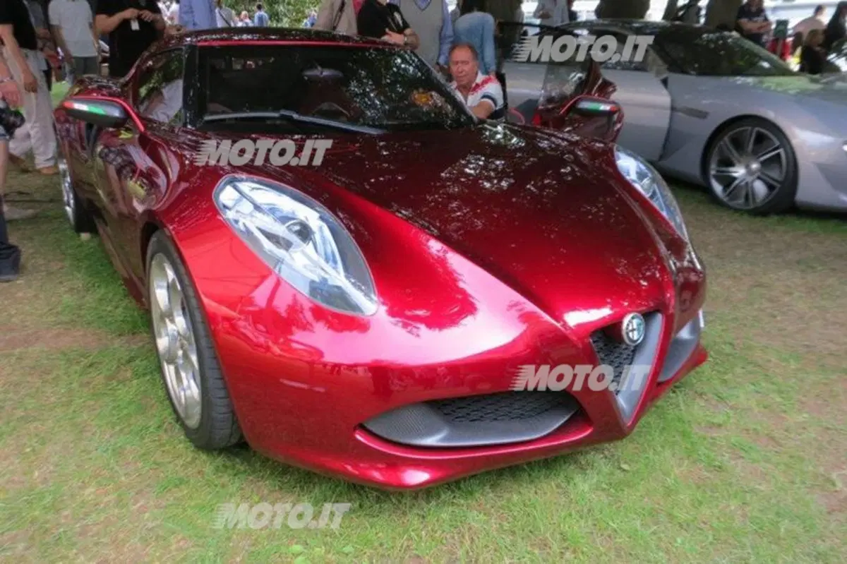 Alfa Romeo 4C: miglior concept car a Villa d’Este