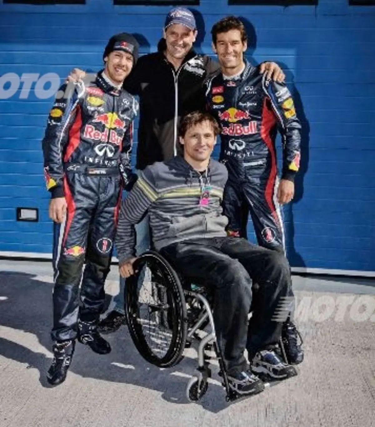 Il Team Red Bull Racing sostiene la ricerca sul midollo spinale (2)