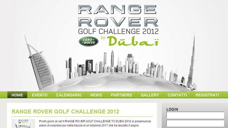 Range Rover Golf Challenge 2012