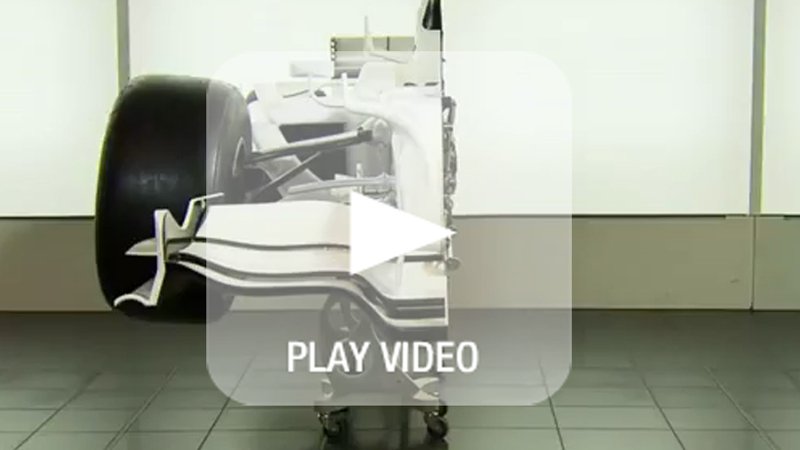 Sauber: una monoposto sezionata per conoscere i segreti delle Formula 1