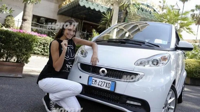Cristina Chiabotto testimonial del marchio smart