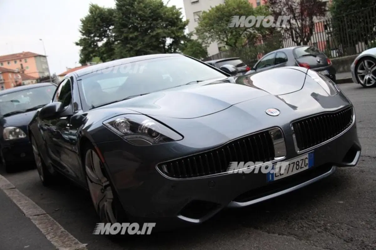 Fisker Karma incontra i clienti a Milano (20)