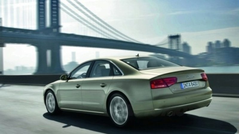 Audi A8: in Germania con il 4.0 TFSI da 420 CV