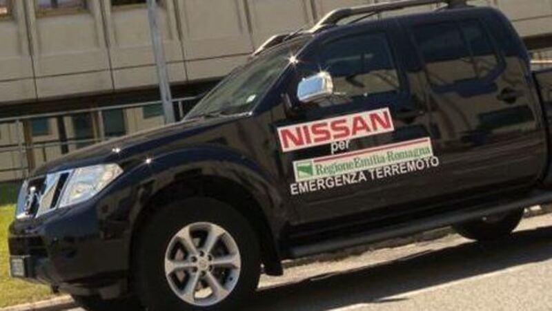 Terremoto in Emilia: Nissan sostiene le popolazioni colpite