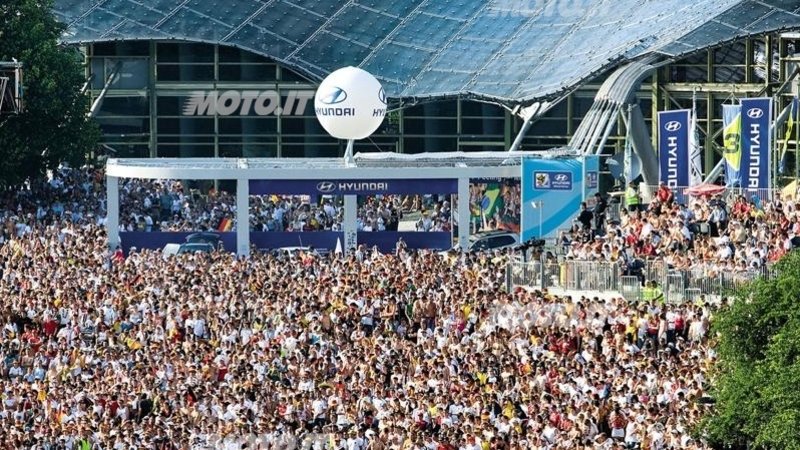 Hyundai Fan Park: in piazza per EURO 2012