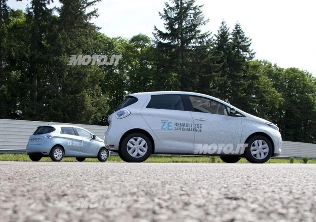 Renault Zoe: 1.618 Km in 24 ore