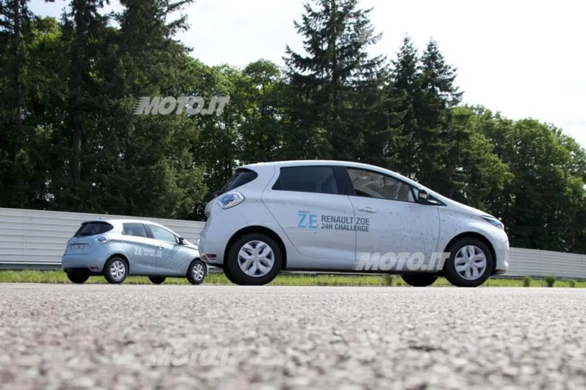 Renault Zoe: 1.618 Km in 24 ore