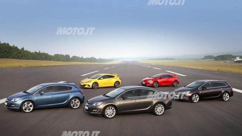 Opel Astra: lieve restyling e nuovi propulsori