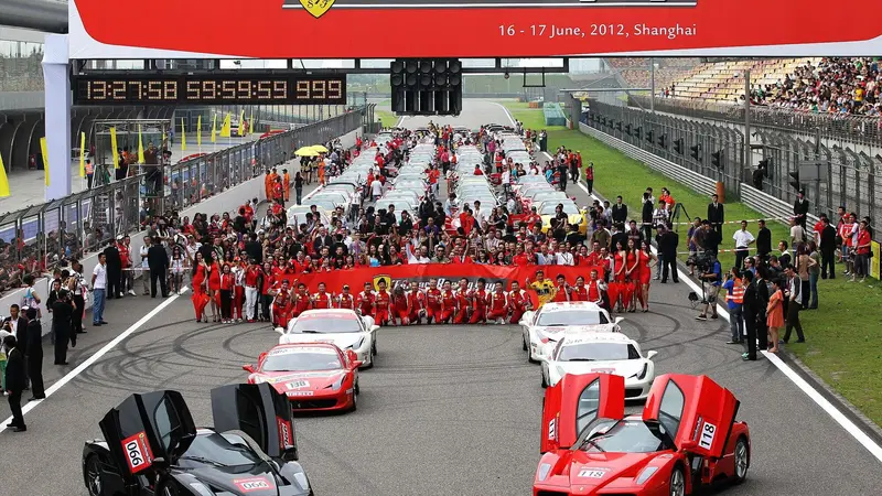 Ferrari in festa a Shanghai con i Racing Days