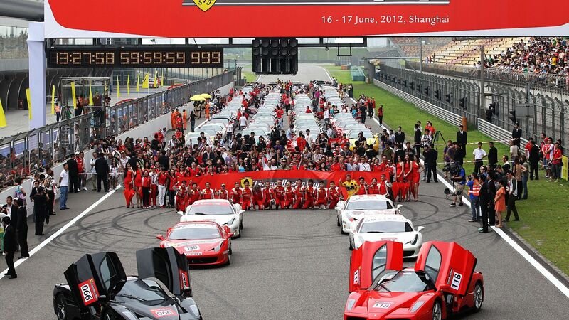 Ferrari in festa a Shanghai con i Racing Days