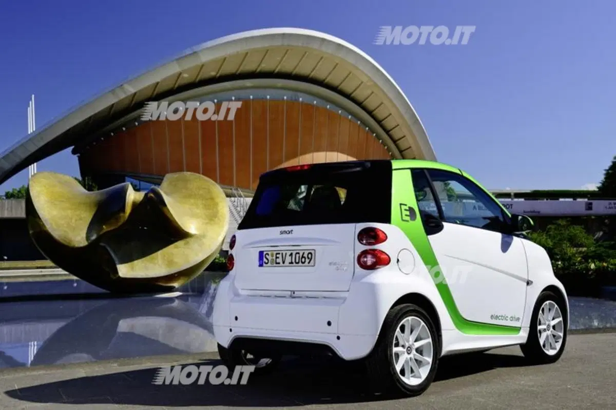 smart fortwo electric drive: nuove foto e informazioni ufficiali