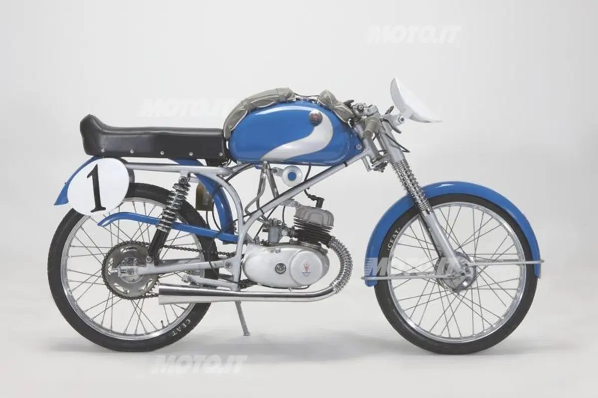 Maserati: nel passato anche le moto col marchio del Tridente (4)