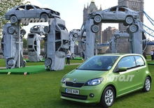 Skoda Citihenge: ricreata Stonehenge a Londra