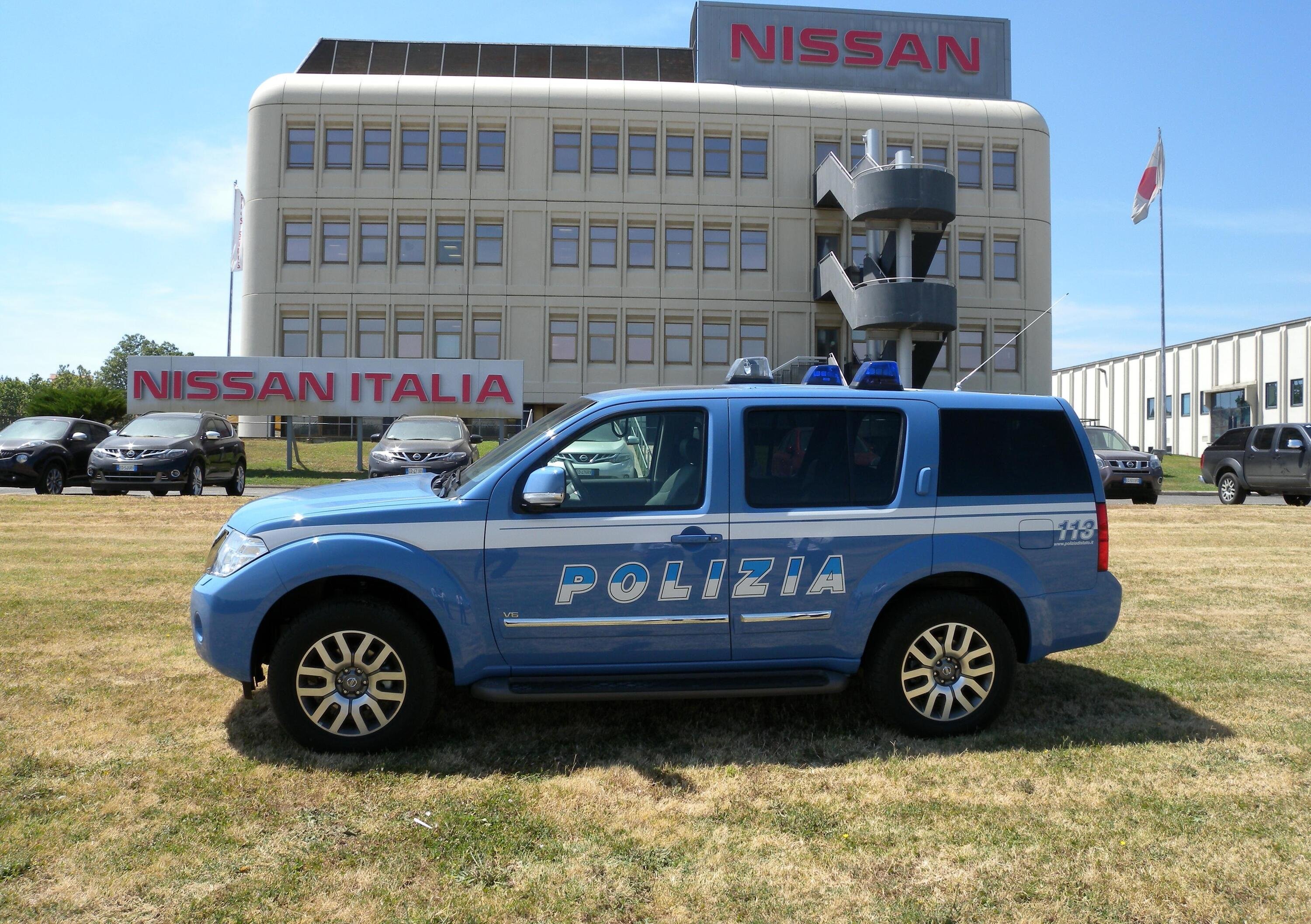 Nissan: la Polizia avr&agrave; in dotazione la Pathfinder