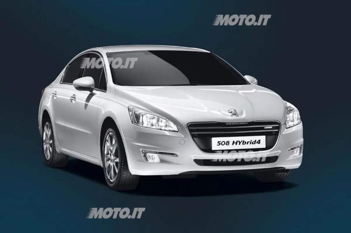 Peugeot 508 HYbrid4: in arrivo la variante ibrida a gasolio (2)