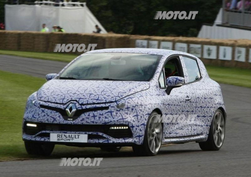 Renault Clio IV R.S.: sorpresa a Goodwood 2012