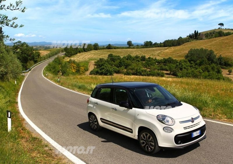 Fiat 500L: il City Brake Control