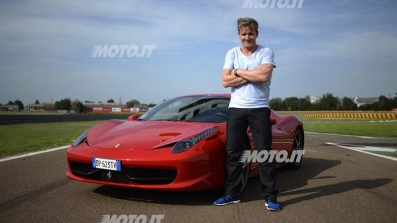 Gordon Ramsay visita la Ferrari