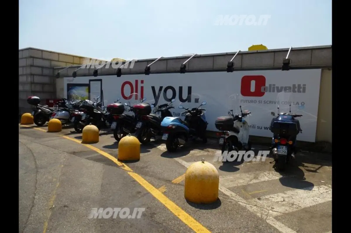 Parcheggio aeroporto Linate: auto vs moto (3)