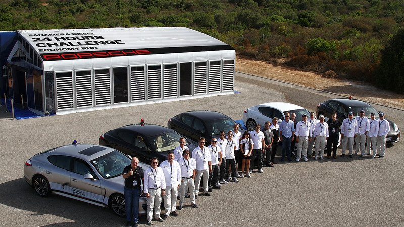 Porsche Panamera Diesel, 24 hours Challenge Economy Run