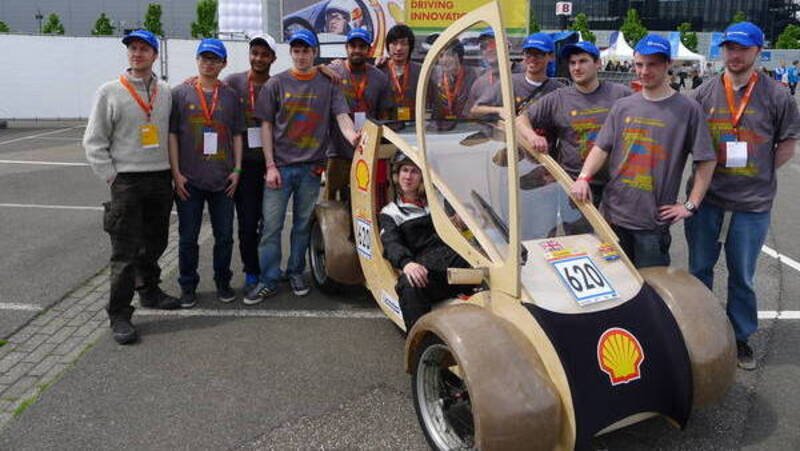 Auto a idrogeno vince premio alla Shell Eco-Marathon