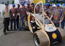 Auto a idrogeno vince premio alla Shell Eco-Marathon