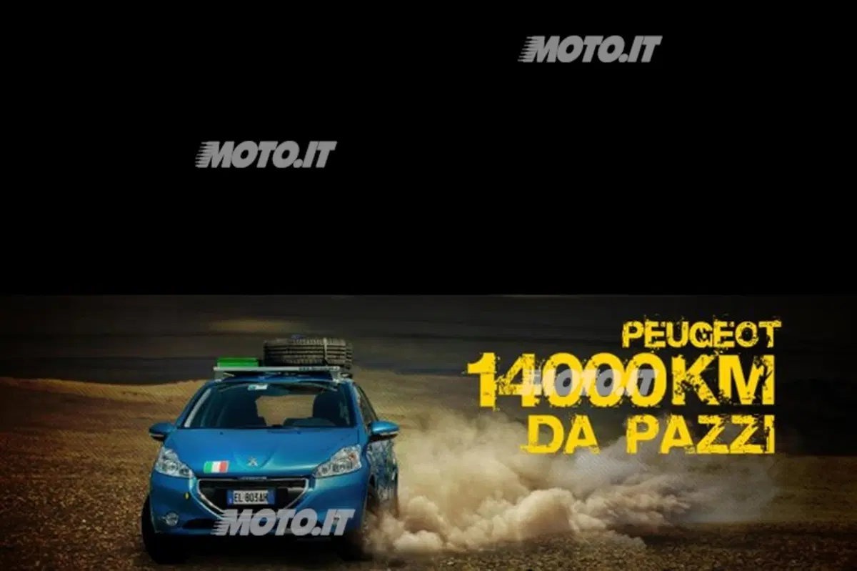 Peugeot: una 208 al Mongol Rally