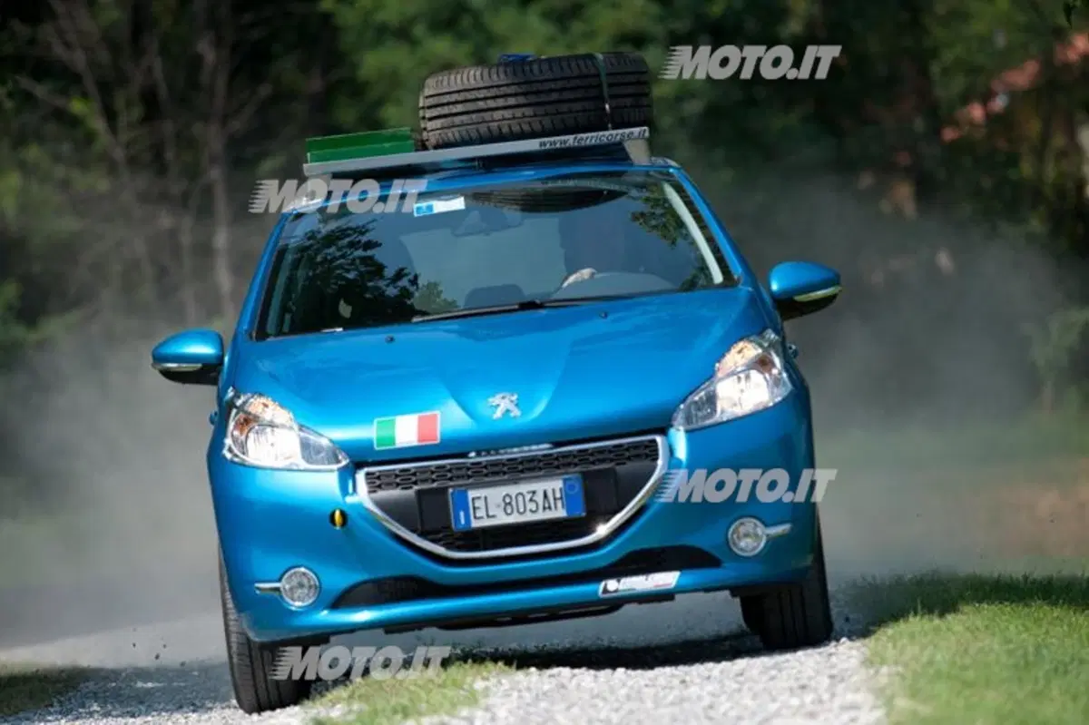 Peugeot: una 208 al Mongol Rally (2)